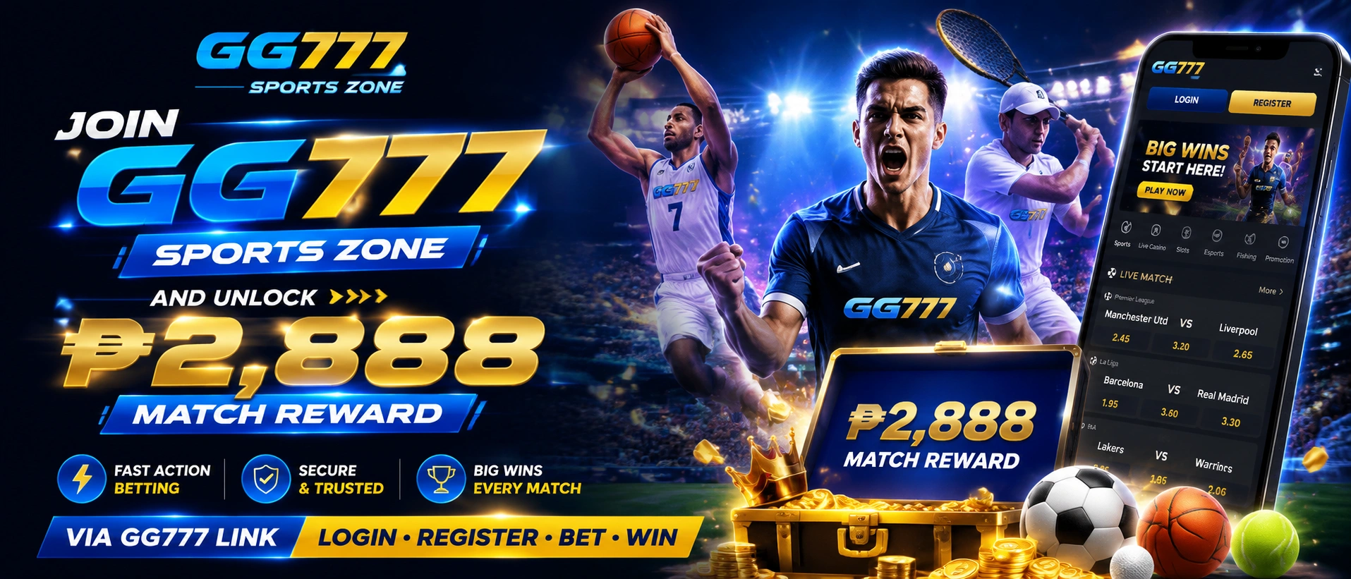 GG777 sports banner 3